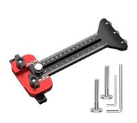 Plantilla fina de rasgado - Guía de aleación de aluminio de 9.84 pulgadas | Sierra de mesa ajustable - Herramienta de carpintería de precisión ligera de 0.54 kg ideal para cortes precisos en varios