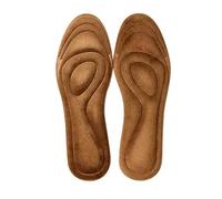 Plantilla gruesa y for mantener el calor, almohadilla de masaje for zapatos, almohadillas autocalentables for deportes invierno, 10 Uds Ideal para Uso Diario(Brown-5pair,EU45-46(280mm))