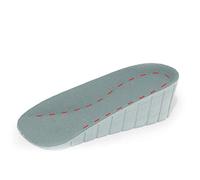 Plantilla Invisible for aumento de altura, plantilla for aumentar la altura de la plantilla, insertos for levantar el talón, 1 par/845 (Color : Grey, Size : 10.5x8cm)