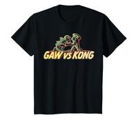Plantilla King Kong Skull Island Vs Gaw MonsterVerse Mash Geek Camiseta