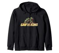 Plantilla King Kong Skull Island Vs Gaw MonsterVerse Mash Geek Sudadera con Capucha