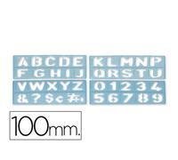 CSP 1800 - Plantilla rotulación letras y números de 100 mm