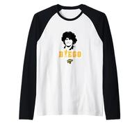 Plantilla Maradona Diego Camiseta Manga Raglan