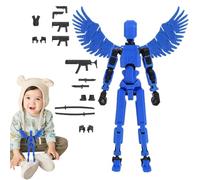 Plantilla móvil multiarticulaciones,robot móvil multi-articulaciones,Juguete de figura de acción impreso en 3D | Juguete multi-articulado, figuras de acción multiarticulares para adultos