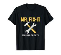 Plantilla Mr. Fix-It, diseño audaz de Stepdad on Duty Camiseta