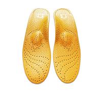 Plantilla ortopédica de cuero for pies planos Soporte de arco Zapatos ortopédicos Plantillas de suela for pies Hombres y mujeres Zapato Pad (Size : EU 41 to 42)