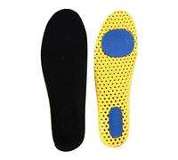 Plantilla ortopédica de malla transpirable con memoria adecuada para hombres y mujeres, 10 segundos de arco 1000, Black, 37 1/3 EU