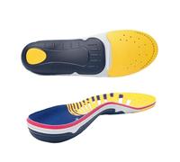 Plantilla ortopédica for pie plano con alivio plantar | Zapatilla deportiva con inserción ortopédica y soporte for el arco alto(Color 3,EU(38-39)-250MM)