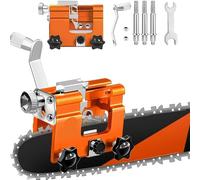 Plantilla para Afilar Motosierras, Afilador Portátil de Motosierras, Herramienta Manual para Afilar Dientes, Sierras Eléctricas y Herramientas de Jardín para Jardineros (Type B)