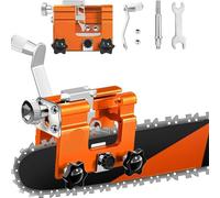 Plantilla para Afilar Motosierras, Afilador Portátil de Motosierras, Herramienta Manual para Afilar Dientes, Sierras Eléctricas y Herramientas de Jardín para Jardineros (Type A)