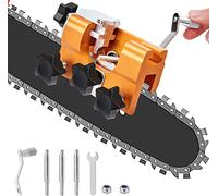 Plantilla para afilar motosierras juego de herramientas portátiles afilado rápido kit esmerilado sierra manivela con bolsa portátil y cepillo limpieza suitable todo tipo sierras eléctricas herramienta