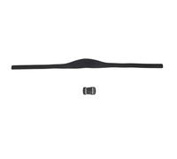 Plantilla para cortar el cabello, banda de silicona para cortar el cabello, guía para cortar el cabello en casa para niños y hombres, diseño creativo, herramienta multifuncional (Negro)