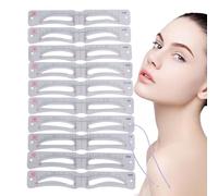 Plantilla para dar forma a las cejas,Set de maquillaje para cejas moldeadoras de plantillas | Herramienta perfecta para dar forma a las para bailes, citas y viajes.