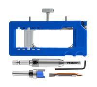 Plantilla para Fresar Bisagras | Plantilla De Router Para Bisagras De Puerta - Ajustable Robusta Para Longitudes De 7.5 A 12.5 Cm Puertas Exteriores Armarios Interiores Trabajo Madera