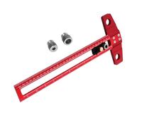 Plantilla para herrajes para gabinetes, Regla de posicionamiento de perforación | Plantilla de perforación de orificios para gabinete, herramientas de espiga cuadrada en T de aleación de aluminio,Plan