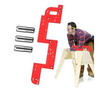 Plantilla Para Manijas De Mueble | Multifuncional Grueso - Modelos De Posicionamiento Para Ranuras,Para Trabajo De Madera Casa Armario De Cocina Instalación Mueble Taller Carpintería Reparación