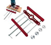 Plantilla Para Mortajas Y Espiga Suelta - Localizador De Perforaciones | Herramienta de Carpintería Para Ensamblar Muebles Proyectos de Bricolaje Construcción de Armarios Hogar
