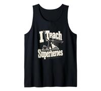 Plantilla para Profesor I Teach Superheroes Camiseta sin Mangas