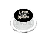 Plantilla para Profesor I Teach Superheroes PopSockets PopGrip para MagSafe