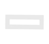 Plantilla plegable para marcas de aparcamiento, resistente, reutilizable, 92,52 x 11,8 pulgadas, herramienta de marcado de estacionamiento de PVC duradero | calzada de garaje, diseño de hormigón