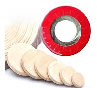 Plantilla profesional ajustable herramienta de dibujo para brújula, ingenieros, arquitectos, trabajo de torno de metal, oro, 12,5 cm (rojo)