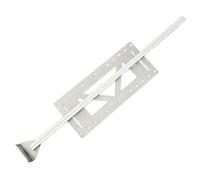 Plantilla profesional de taladro para manija de gabinete con marcado de medición para una alineación precisa de agujeros, localizador de agujeros de puerta de armario