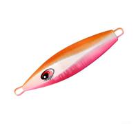 Plantilla realista de diseño de peces de 99 mm para aguas profundas (80 g naranja rosa)