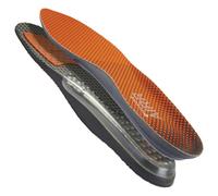 Plantilla Sof Sole Airr Performance de longitud completa para hombre, color naranja, talla 9-10.5 (EE. UU.)