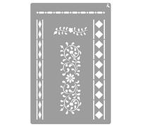 Plantilla Stencil St-08 Deco 20X30 CM La Pajarita Especial Para Chalk Paint y Pintura Tela