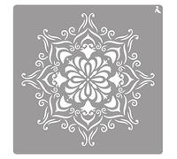 Plantilla Stencil St-17 Barroco 20x20 CM La Pajarita Especial Para Chalk Paint y Pintura Tela