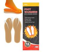 Plantilla térmica para pies | 1 par de plantillas calentadoras de zapatos largas y seguras | Suministros de invierno, accesorios de calentamiento de pies para pesca, hogar, camping, viajes, salidas