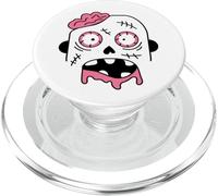 Plantilla Urbana de Halloween Horror, con Bonitos Cerebros de Zombis, aterradora PopSockets PopGrip para MagSafe