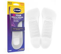 Plantillas acolchadas suaves de Dr. Scholl para tacones altos, demostradas para ayudar a prevenir el dolor en tacones altos (para mujeres 6-10), Gel transparente., Embalaje nuevo., 1