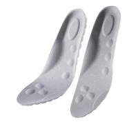 Plantillas acolchadas transpirables - Plantillas de zapatos con cojín 4D Mujer - El sudor anti grueso de la PU inserta lavable para los deportes de verano corrientes del soporte largo