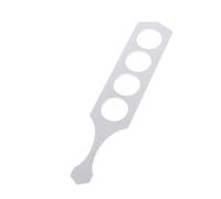 Plantillas acrílicas transparentes de cristal, tabla de remo de vuelo, plantilla de enrutador acrílico para vasos, moldes de bandeja de servir, fácil de limpiar, herramienta guía de cocina