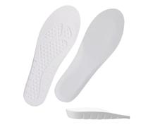 Plantillas Altura Hombre Plantillas deportivas de espuma viscoelástica for aumentar la altura 1,5/2,5/3,5 cm for hombres y mujeres(White - 1.5cm,EU 37-38)