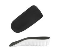 Plantillas Altura Hombre Plantillas For Aumentar La Altura, Con Absorción De Impactos, Espuma Viscoelástica Transpirable, Plantillas Elevadoras(Black,1.5cm)