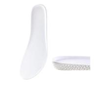 Plantillas Altura Plantillas transpirables for aumentar la altura del talón, almohadillas acolchadas unisex(1.5CM-white,EU44)