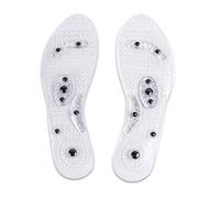 Plantillas Aumento De Estatura Unisex Masajes Magnéticos Plantillas de acupresión del pie Almohadillas de calzado Terapia Adelgazante Plantación for perder peso Transparente Plantillas Aumento De Altu