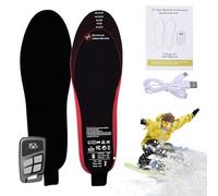 Plantillas Calefactables 3500 mAh - Calentadores De Pies con Energía Duradera - 3 Modos Control Remoto para Senderismo Trabajo Exterior Motociclismo Camping Ciclismo Esquí
