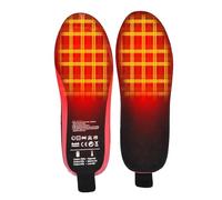 Plantillas Calefactables - Almohadilla Recargable 2100 mAh Cortable Y Lavable | Plantillas Seguras | para Hombres,Caza,Camping,Esquí,Invierno,Trabajo,Fútbol,Correr,Nieve