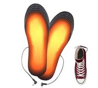 Plantillas Calefactables Para Mujer - Calentador Lavable con 2 Niveles de Calor Ajustables y Transpirables | Para Pies con Calefacción | Para Mujeres Botas De Invierno Zapatillas Senderismo Caza