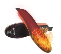 Plantillas calefactadas: calentador de pies recargable por USB de 3000 mAh, control de aplicaciones con 3 configuraciones de temperatura, almohadillas de espuma de poliuretano cortables | Calentador e