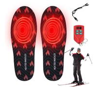 Plantillas calefactadas, calentadores de pies, plantilla térmica de invierno, zapatos con calefacción USB, calentador de pies para deportes al aire libre, para hombres y mujeres, invierno, caza, esquí