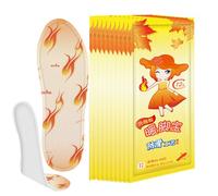 Plantillas calefactoras | 10 Pares autocalefactores de 8 Horas | Calentadores de Dedos Plantillas térmicas Almohadillas térmicas - para Transporte Senderismo, Viajes, esquí, Hombres y Mujeres