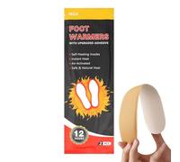 Plantillas calentadas para pies calientes, calentadores de pies con suelas - 1 par de plantillas para zapatos activadas al aire para un calor prolongado y seguro. Plantillas calentadoras de pies de