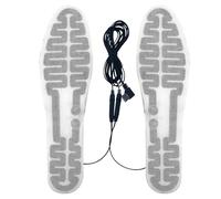 Plantillas Calentadas Por USB: Calentador De Pies Eléctrico Recargable, Almohadillas Térmicas De Dos Tamaños Para Zapatillas De Deporte, Botas, Zapatos De Cuero, Comodidad De Invierno, Equipo Portátil