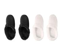 Plantillas Cálidas, Extraíbles y Cálidas Forros de Piel para Crocs Plantillas de Piel de Repuesto Forros para Zapatos con Agujeros para Interiores y Exteriores (Talla M, 7-9)