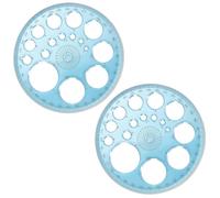 Plantillas circulares, plantilla transportadora Plantillas para pintar Herramienta de dibujo circular Plantillas circulares para dibujar Plantilla de regla para pintar Estudiar Diseñar (azul)