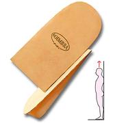 PLANTILLAS COIMBRA 2 pares de taloneras alzas de diferentes medidas para talón. Aumentar estatura. Dismetría. (1 cm S)